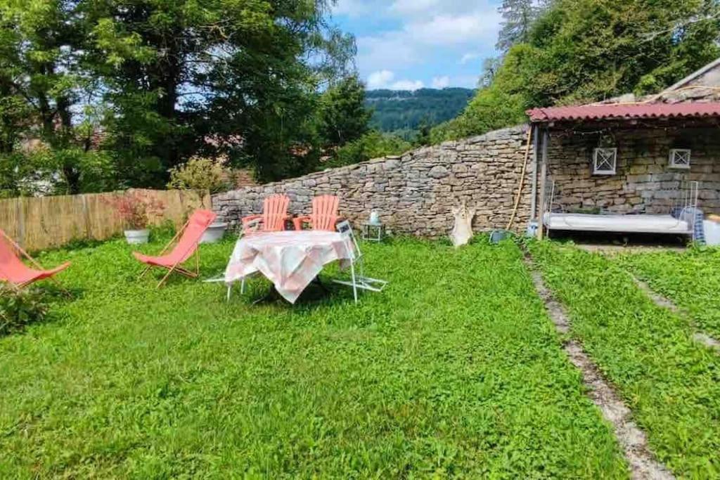 Villa Cote Jardin Ornans Esterno foto